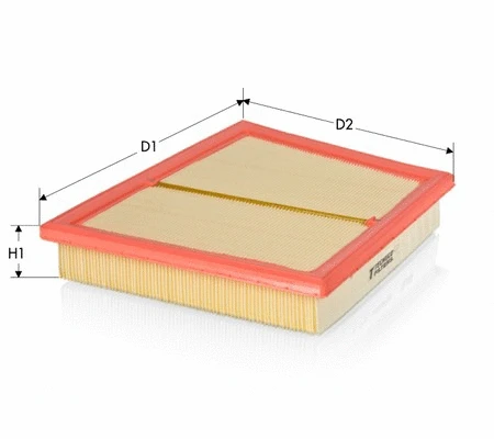 Filtre à air TECNECO FILTERS AR22017PM