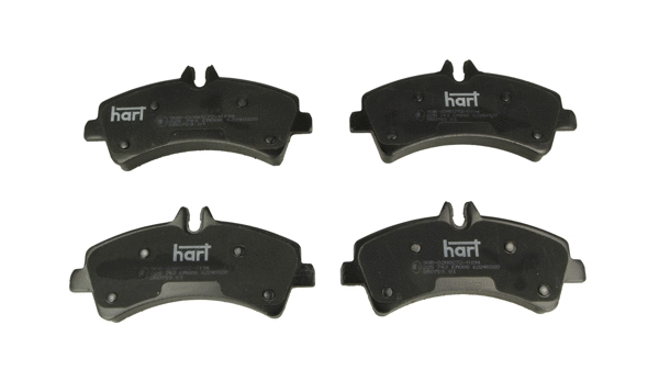 Kit de plaquettes de frein, frein à disque HART 225 743