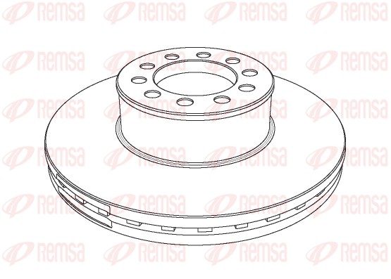 Disque de frein REMSA NCA1173.20