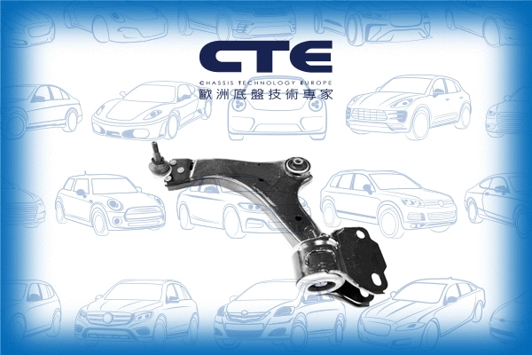 Bras de liaison, suspension de roue CTE CS-1716L