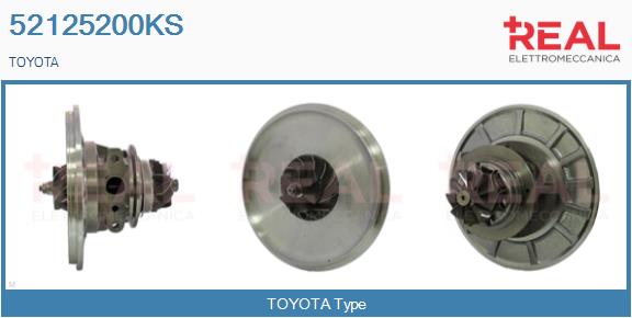 Groupe carter, turbocompresseur REAL 52125200KS