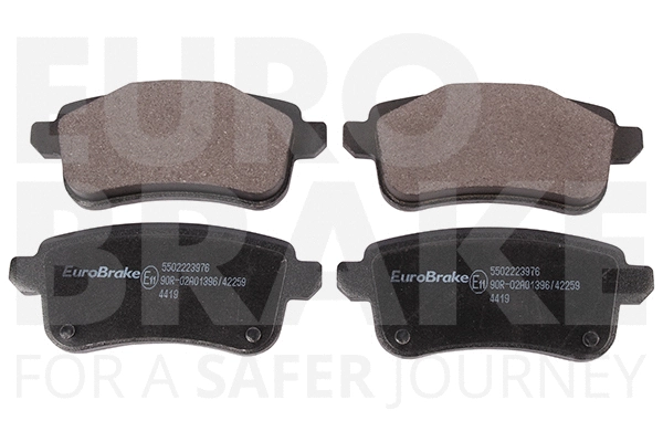 Kit de plaquettes de frein, frein à disque EUROBRAKE 5502223976
