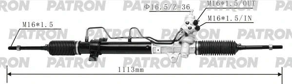 Crémaillère de direction PATRON PSG3195