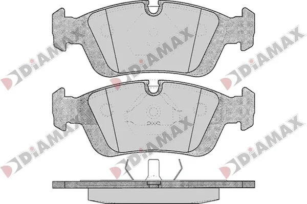 Kit de plaquettes de frein, frein à disque DIAMAX N09796