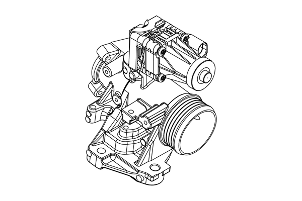 Vanne EGR AISIN EGRAZ-7082