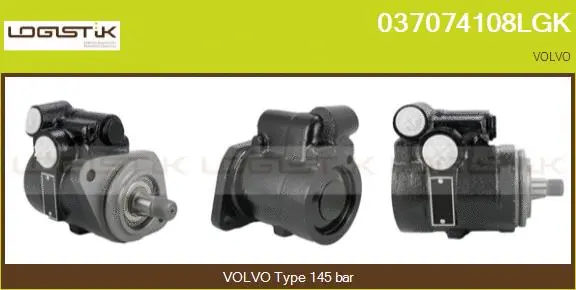 Pompe hydraulique, direction LGK 037074108LGK