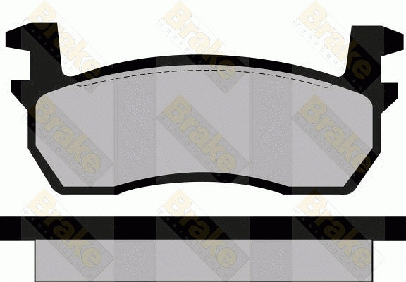 Kit de plaquettes de frein, frein à disque Brake ENGINEERING PA345