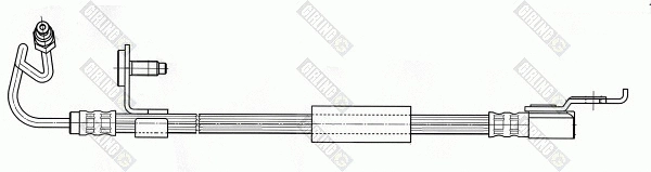 Flexible de frein GIRLING 9004396
