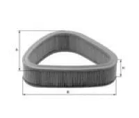 Filtre à air UNIFLUX FILTERS XA238