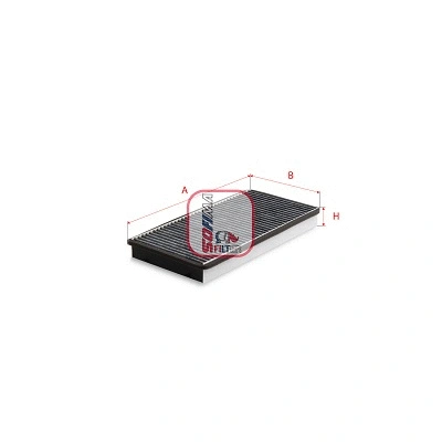 Filtre, air de l'habitacle SOFIMA S 4389 CA