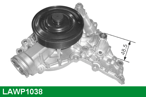 Pompe à eau, refroidissement du moteur LUCAS LAWP1038