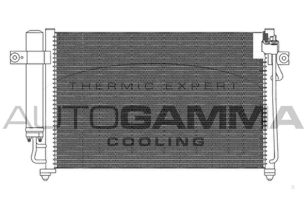 Condenseur, climatisation AUTOGAMMA 103698
