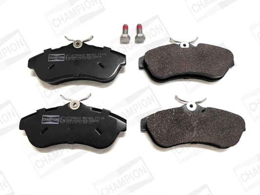 Kit de plaquettes de frein, frein à disque CHAMPION 573084CH