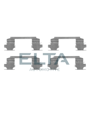 Kit d'accessoires, plaquette de frein à disque ELTA AUTOMOTIVE EA8685