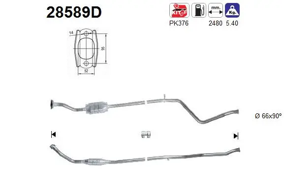 Catalyseur AS 28589D