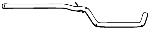 Tuyau d'échappement EBERSPÄCHER 91 11 8014