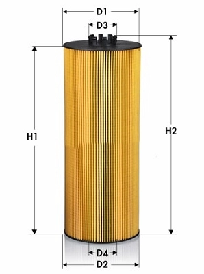 Filtre à huile TECNECO FILTERS OL2180E