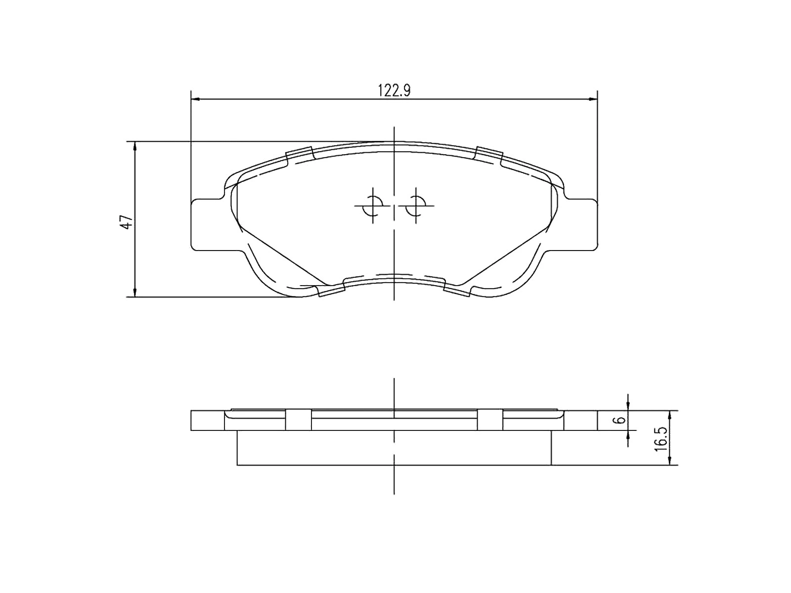 Kit de plaquettes de frein, frein à disque A.Z. Meisterteile AZMT-44-022-1221