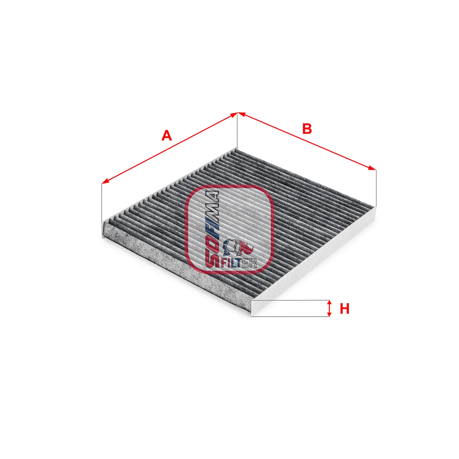 Filtre, air de l'habitacle SOFIMA S 4256 CA