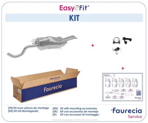 Silencieux arrière Faurecia FS63159