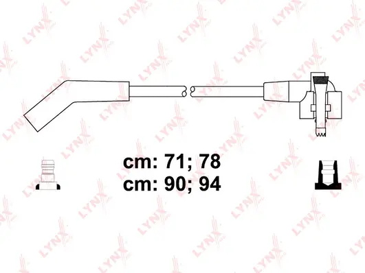 Kit de câbles d'allumage LYNXAUTO SPC3010