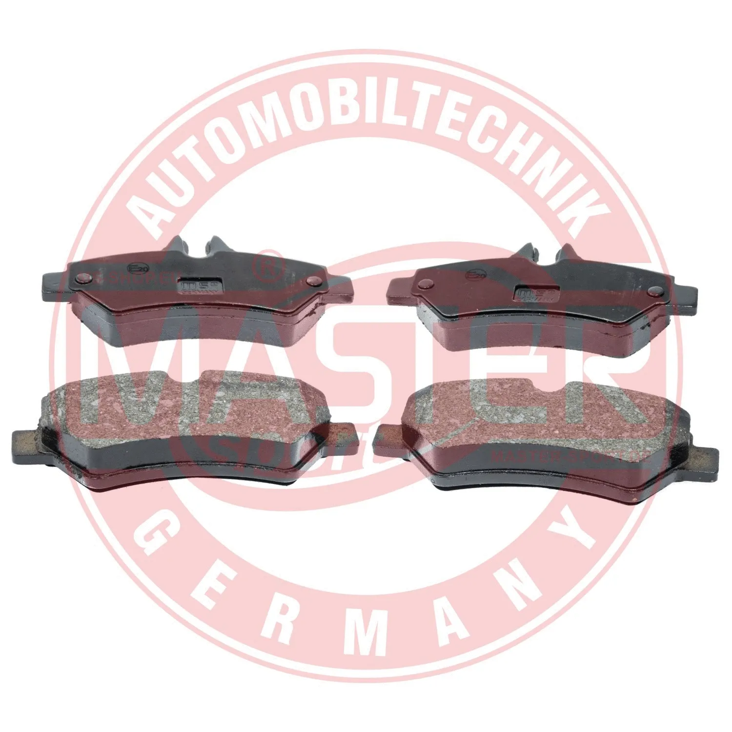Kit de plaquettes de frein, frein à disque MASTER-SPORT GERMANY 13046038322N-SET-MS