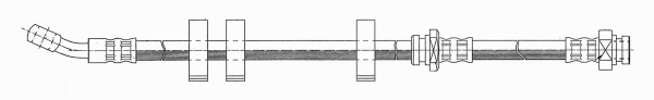 Flexible de frein CEF 510879