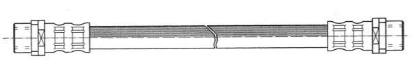 Flexible de frein CEF 511547