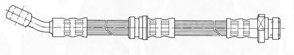 Flexible de frein CEF 511814