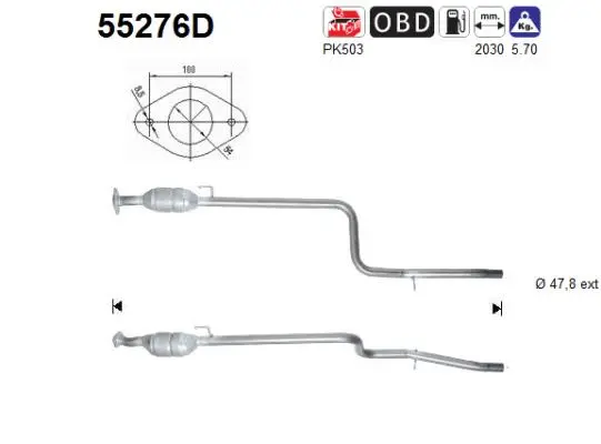 Catalyseur AS 55276D