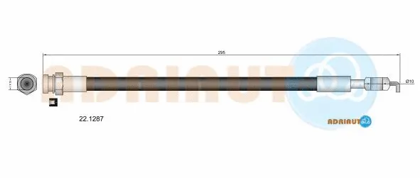Flexible de frein ADRIAUTO 22.1287
