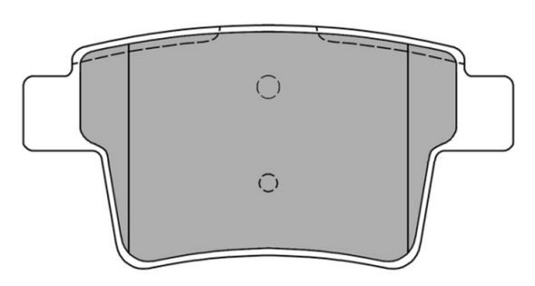Kit de plaquettes de frein, frein à disque FREMAX FBP-1446