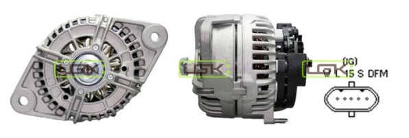 Alternateur LGK 441814