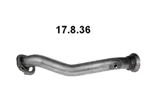 Tuyau d'échappement EBERSPÄCHER 17.8.36