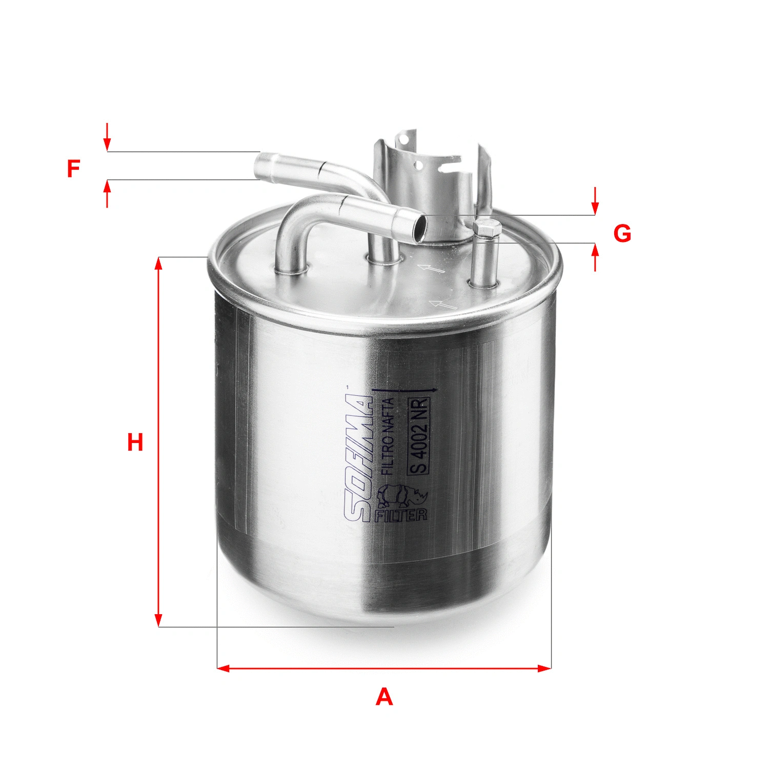 Filtre à carburant SOFIMA S 4002 NR