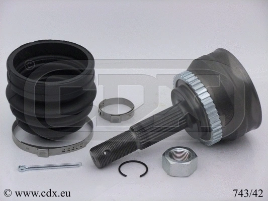 Jeu de joints, arbre de transmission CDX 743/42