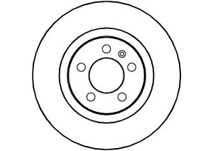 Disque de frein ABTEX BD606V