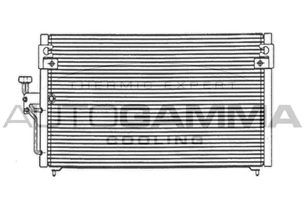 Condenseur, climatisation AUTOGAMMA 103974