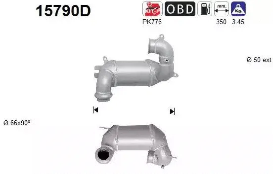 Catalyseur VEGAZ GmbH PGK-359