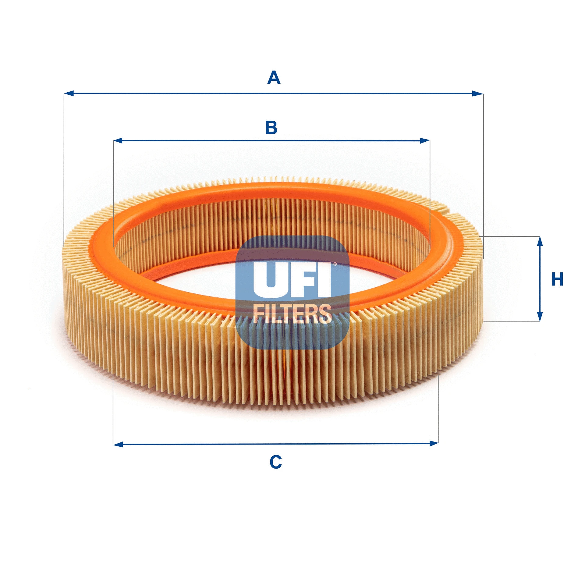 Filtre à air UFI 30.807.00