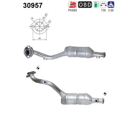 Catalyseur AS 30957