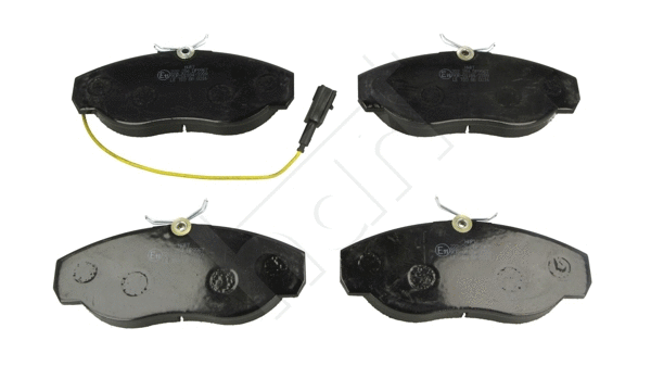 Kit de plaquettes de frein, frein à disque HART 222 284