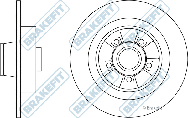 Disque de frein APEC SDK6656