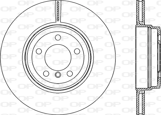 Disque de frein OPEN PARTS BDR2279.20