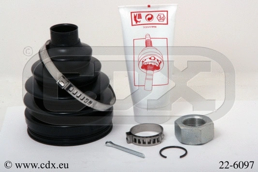 Jeu de joints-soufflets, arbre de commande CDX 22-6097
