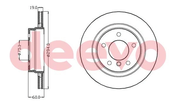 Disque de frein DEEVO BD34620