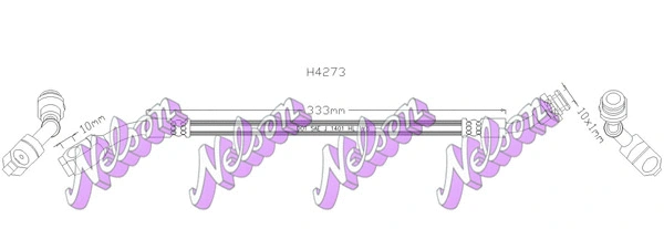 Flexible de frein KAWE H4273