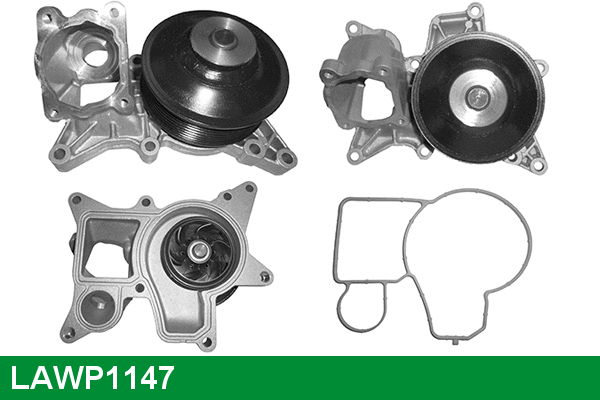 Pompe à eau, refroidissement du moteur LUCAS LAWP1147