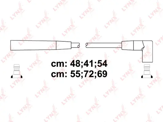 Kit de câbles d'allumage LYNXAUTO SPC2602