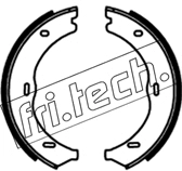 Jeu de mâchoires de frein, frein de stationnement fri.tech. 1253.725